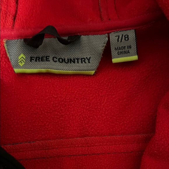 Free Country Black and Red Camouflage Jacket - Picture 2 of 2